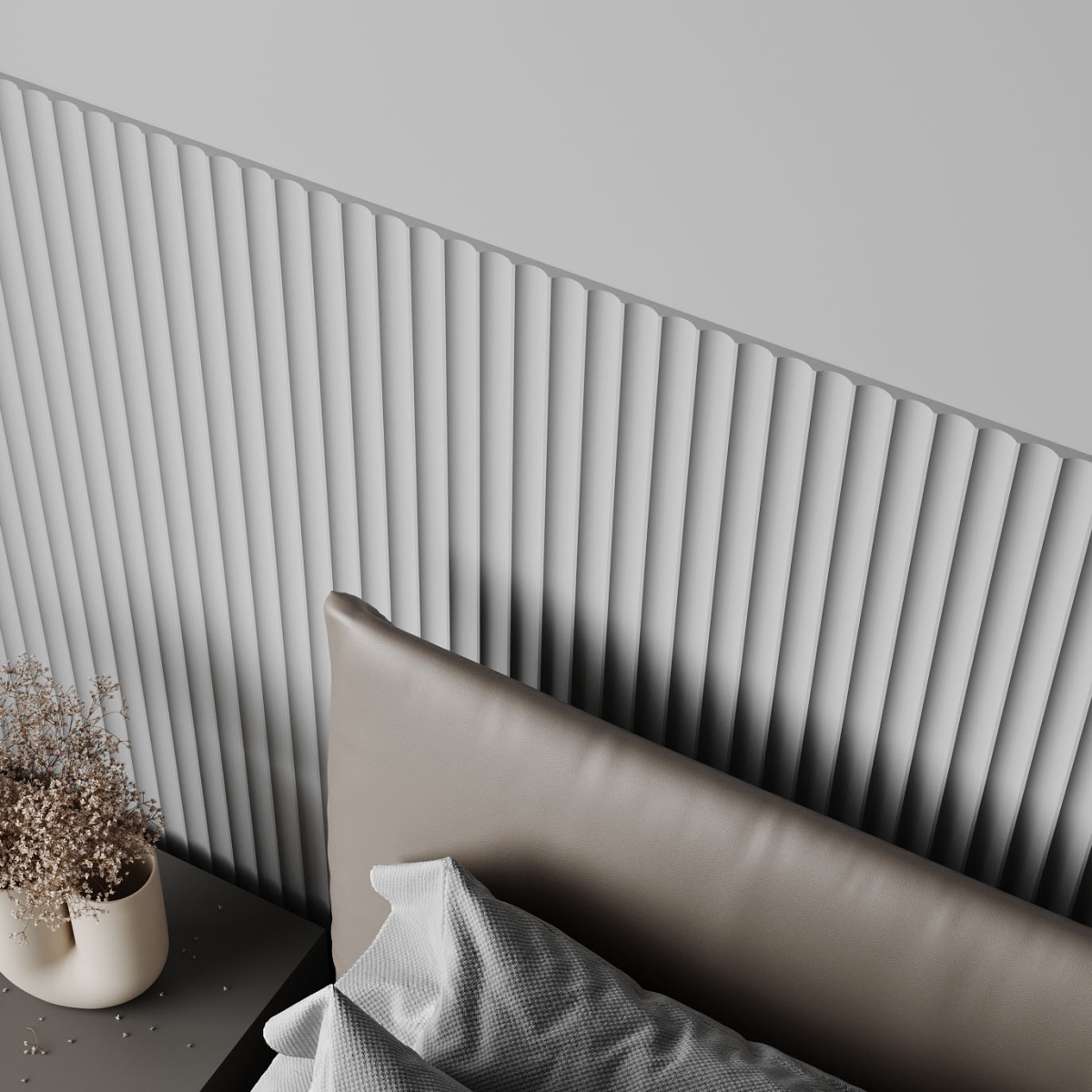 Стеновая панель Ultrawood UW 12 i под покраску (грунт) 2000х240х13 мм